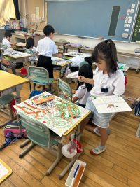 2年松組_図工_段ノ上　彩乃_2026年10月2日のノート_2